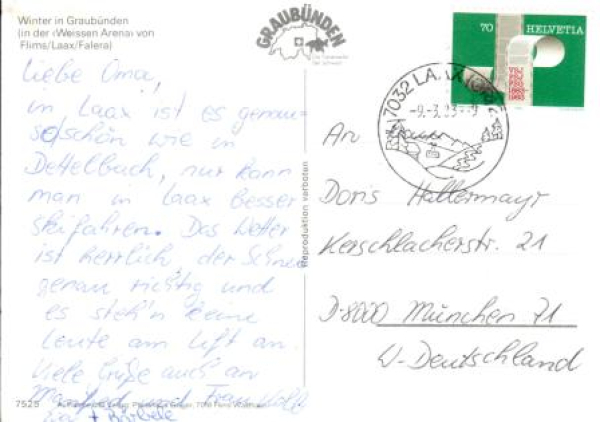 Flims - CH 1993 95 002 ●
